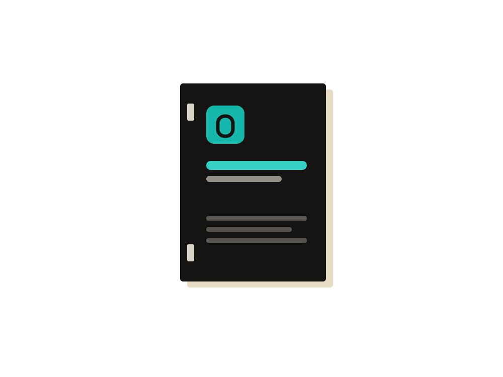 Flat illustration of a saddle-stitch booklet — Prep To Print NZ